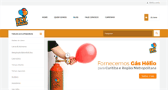 Desktop Screenshot of flybalao.com.br